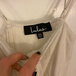 Lulus  White Ribbed Bodysuit Photo 2