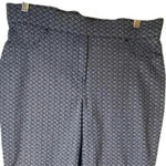 89th & Madison Women's M Geometric Print Blue Dress Pants Casual Size M Photo 2