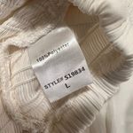 Mustard Seed Off White Smocked Wide-Leg Pant Photo 7