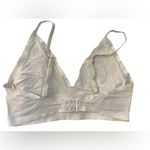 Danskin  White Wireless Bralette Large Photo 1