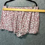 PINK - Victoria's Secret PINK Victoria's‎ Secret XL Candy Cane Heart Pajama Lounge Shorts Sleep Bottoms Photo 1