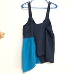 Tibi  Colorblock Shirred Cami Top Photo 5