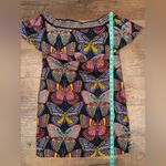 Trina Turk Walton Butterfly Print Off-the-Shoulder Dress Photo 13