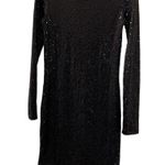 Kensie Sparkly Black long sleeve Party Dress /Cocktail dress Size small Photo 1