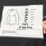 Anne Klein  Sheer Top Blouse Womens Small Minimal Corporate Goth Urban Femme Photo 13