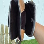 Juicy Couture Y2K Crossbody Bag Purse Love Your Couture Velour Black Brown H Photo 5