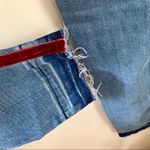 Garage taille haute hi rise released raw hem jeans Photo 3