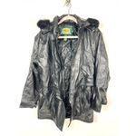 Cabela's leather hooded jacket Photo 3