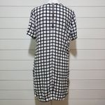 Abercrombie & Fitch Black and White Plaid Dress size S Photo 2