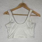 FP Movement White Crop Tank Top Size XS Photo 0