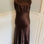 ZARA  WRINKLED SATIN EFFECT DRESS ZW COLLECTION - Large Photo 2