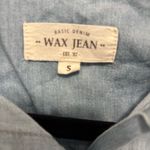 Wax Jean  Light Blue Denim Shirt Dress Photo 1