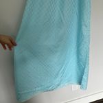 Givenchy Vintage  intimates blue checkered slip Nightgown Dress Photo 8