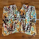 Anthropologie Printed Tropical Coverup Mini Dress New XS Photo 6