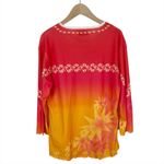 NEW Mary Kay Celebrating Women Pink and Orange Ombre Top Size XL Photo 1