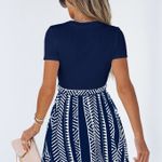 Cupshe NWT  Geo print belted dress Photo 1