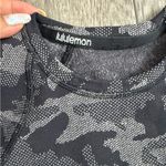 Lululemon  athletica Gray Camouflage Long Sleeve Top Photo 4