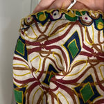 Aryeh  100% Cotton Vibrant Patterned Boho Beaded Babydoll Tank Top - Size Small Photo 9