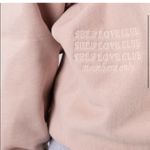 Mayfair The Label Pink crop self love club Sweatshirt Size undefined Photo 1