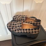 Dr. Scholl’s Tan And Black Tweed Loafers Size 8 Photo 1