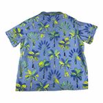 Printfresh  Anthropologie Womens Pajama Top Royal Palms Size S Small Photo 8