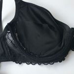 Kali & Wins Black Lace Bra Sz 38C Vintage Sexy Photo 10