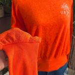 Old Navy New with Tags Stay Palm Cropped Long Sleeve Slub Knit Terry Sweatshirt Photo 5