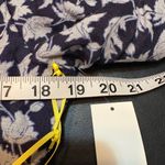 CeCe  Blue & White Linen Blend Open Blazer NWT size S Photo 9