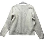 Carolyn Taylor Cottagecore Floral Embroidered Knit Cardigan Vintage Coquette M Photo 5