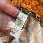 LuLaRoe  Orange Black Floral Buttery Soft Yoga Band Leggings One Size NWOT #7960 Photo 3