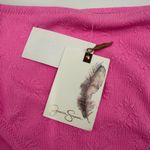 Jessica Simpson Lip Gloss Bikini Bottoms SZ Small Pink NWT Sweet Daisy High Rise Photo 7