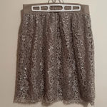 J.Crew  Sparkler Tinsel Lace Skirt Photo 3