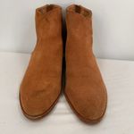 Soludos  Venetian Leather Suede Brown Boots Booties Size 7.5 Photo 5