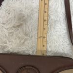 Dooney & Bourke  Chocolate and Taupe Leather Bag Photo 7
