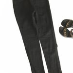 LF Carmar ❉ Skinny Shredded Knee Denim Jeans ❉ Lace Patch Lining ❉ Black 25 0 2 Photo 2