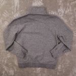Roots  Canada Quarter Zip Sweatshirt Women's Medium Grey Outdoor Gorpcore Photo 3