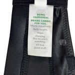 Aerie Black Bandeau Bra Top Unpadded Adjustable Straps Medium Photo 5