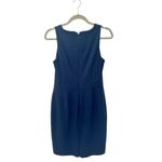 J.Crew  Mercantile SZ 2 sleeveless blue suit dress Photo 4
