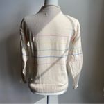 Woolovers 100% Organic Cotton High Neck Guernsey Jumper Roll Neck Knit Sweater Photo 2