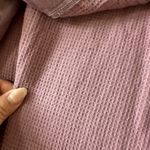 Madewell 100% Cotton Oversized Button Up Shirt Jacket Shacket Medium Mauve Pink Purple Photo 7