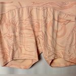 Gymshark Women's Peach Patterned Power Support Bike Shorts Size Large Photo 3