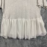 Sunday in Brooklyn  Chiffon and Knit Top Photo 10