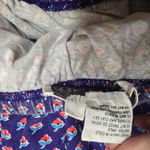 Adrienne Vittadini  Sport Womens Skort Blue  Floral Stretch Pockets‎ Size Small Photo 3