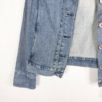 Levi's Levi Strauss Large Denim Jacket Blue Jean Button Down Cotton Stretch 361 Photo 3