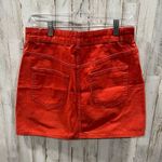 Urban Outfitters BDG Canvas Mini Skirt Burnt Orange Photo 4