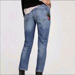 ZARA  Basic Dept. Rose Denim Relaxed Women’s Jeans; size 32 Photo 2