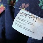 Esprit  Navy‎ Floral Pants Size 3/4 Photo 10