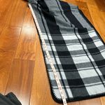 Woolrich  Black & White Soft Poncho Wrap One Size Photo 6