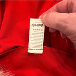 Metallic Red Christmas Skirt Faux Fur Trim & Black Belt Christmas Mrs Santa OS Size undefined Photo 4