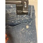 Black Orchid Jeans Noah Ankle Fray Sz 25 Blue Distressed Skinny Bleach Splatter Photo 8